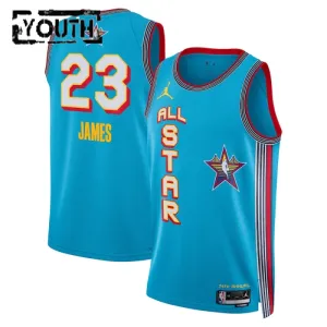 Dječji Dres Jordan Lebron James All Star 2025 Swingman Plava