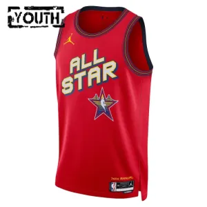 Dječji Dres Jordan Nikola Jokic All Star 2025 Swingman Crvena