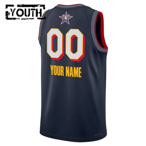 Dječji Dres Jordan Personalizacija All Star 2025 Swingman Navy