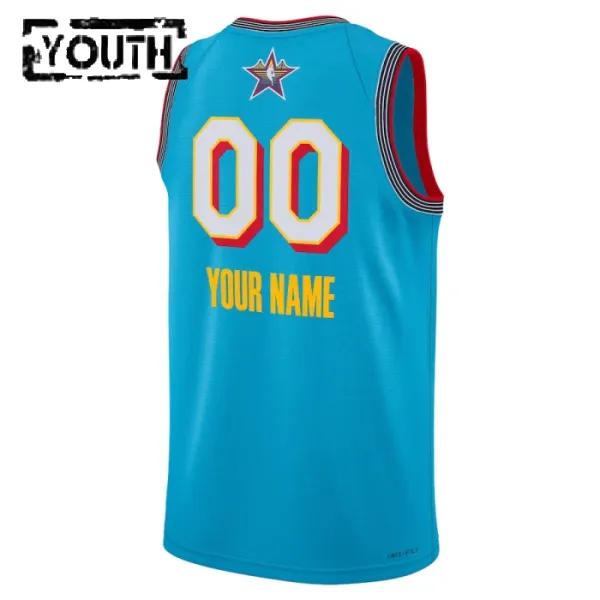 Dječji Dres Jordan Personalizacija All Star 2025 Swingman Plava