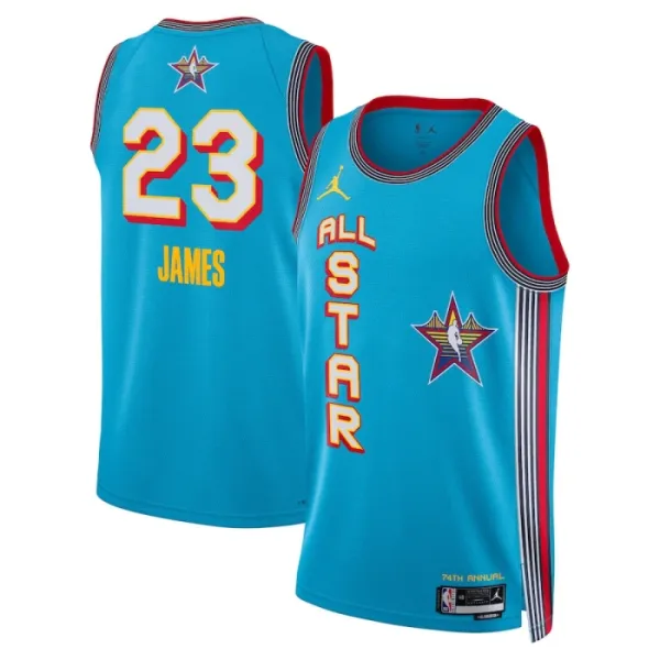 Muški Dres Jordan Lebron James All Star 2025 Swingman Plava