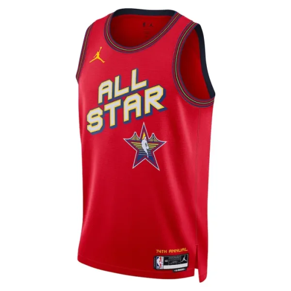 Muški Dres Jordan Nikola Jokic All Star 2025 Swingman Crvena