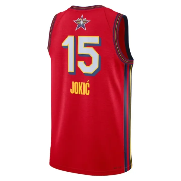 Muški Dres Jordan Nikola Jokic All Star 2025 Swingman Crvena