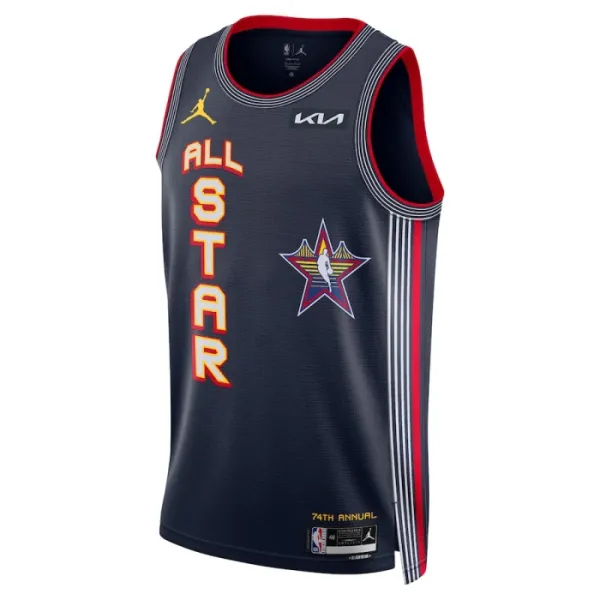 Muški Dres Jordan Personalizacija All Star 2025 Swingman Navy
