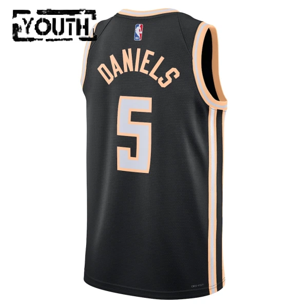 Nike Dječji Dres Atlanta Hawks Dyson Daniels City Edition 2025/26 Swingman Crna