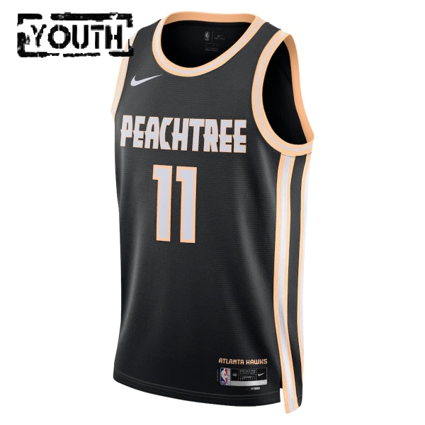Nike Dječji Dres Atlanta Hawks Trae Young City Edition 2025/26 Swingman Crna
