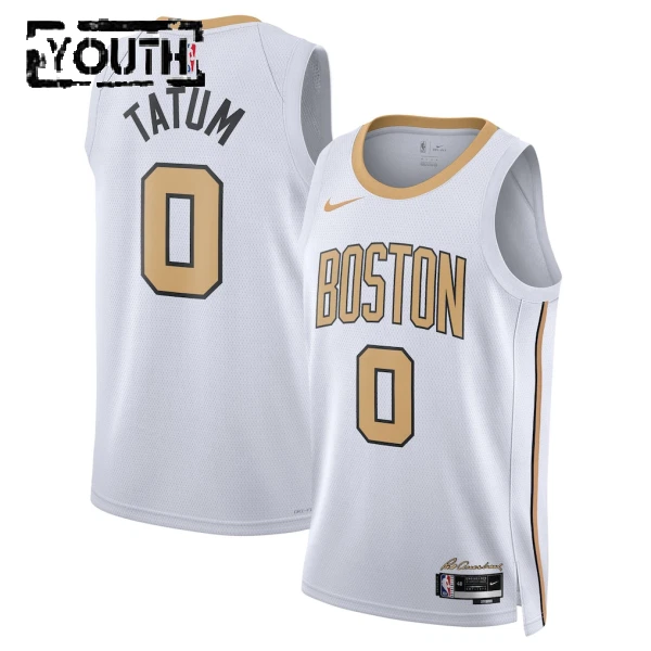 Nike Dječji Dres Boston Celtics Tatum City Edition 2025/26 Swingman Bijela