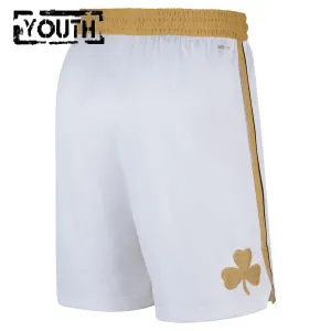 Nike Dječji Kratke Hlače Boston Celtics City Edition 2025/26 Swingman Bijela