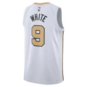 Nike Muški Dres Boston Celtics Derrick White City Edition 2025/26 Swingman Bijela