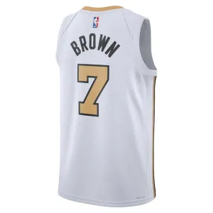 Nike Muški Dres Boston Celtics Jaylen Brown City Edition 2025/26 Swingman Bijela