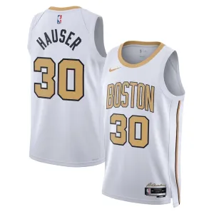 Nike Muški Dres Boston Celtics Sam Hauser City Edition 2025/26 Swingman Bijela
