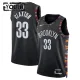 Nike Dječji Dres Brooklyn Nets Nic Claxton City Edition 2025/26 Swingman Crna
