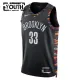 Nike Dječji Dres Brooklyn Nets Nic Claxton City Edition 2025/26 Swingman Crna