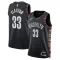 Nike Muški Dres Brooklyn Nets Nic Claxton City Edition 2025/26 Swingman Crna