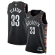 Nike Muški Dres Brooklyn Nets Nic Claxton City Edition 2025/26 Swingman Crna