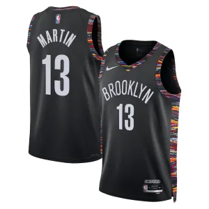 Nike Muški Dres Brooklyn Nets Tyrese Martin City Edition 2025/26 Swingman Crna