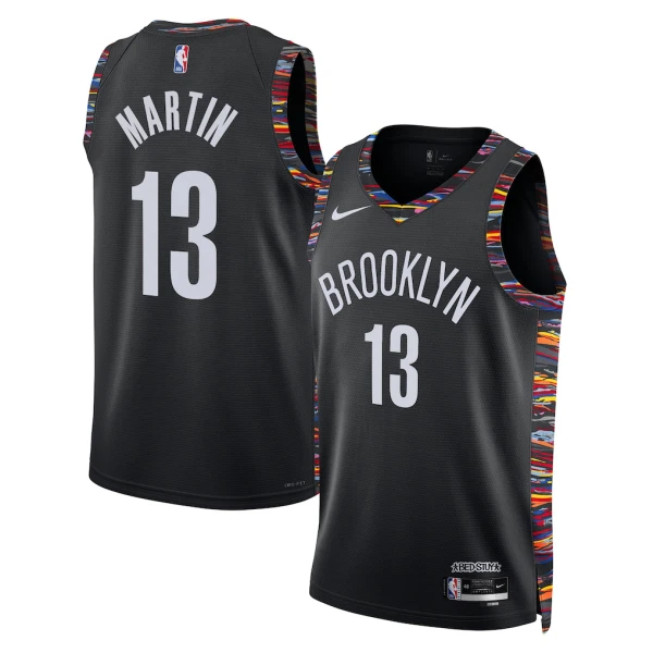 Nike Muški Dres Brooklyn Nets Tyrese Martin City Edition 2025/26 Swingman Crna