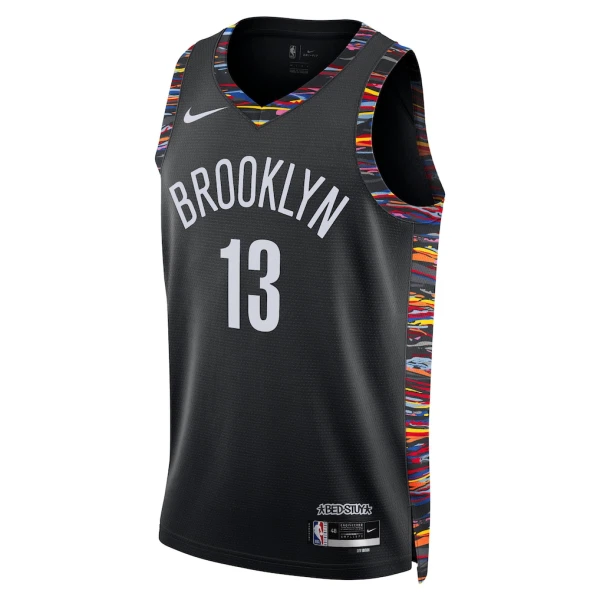 Nike Muški Dres Brooklyn Nets Tyrese Martin City Edition 2025/26 Swingman Crna