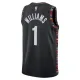 Nike Muški Dres Brooklyn Nets Ziaire Williams City Edition 2025/26 Swingman Crna