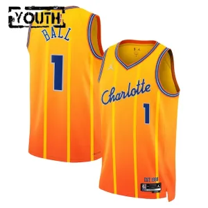 Dječji Dres Charlotte Hornets Jordan Lamelo Ball City Edition 2025/26 Swingman Zlato