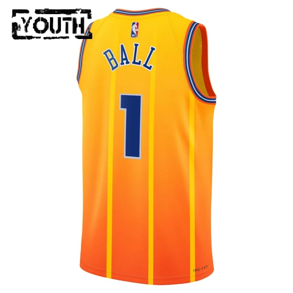 Dječji Dres Charlotte Hornets Jordan Lamelo Ball City Edition 2025/26 Swingman Zlato
