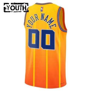 Dječji Dres Charlotte Hornets Jordan Personalizacija City Edition 2025/26 Swingman Zlato
