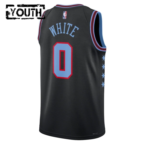 Nike Dječji Dres Chicago Bulls Coby Black City Edition 2025/26 Swingman Crna