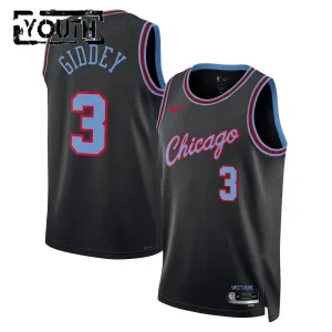 Nike Dječji Dres Chicago Bulls Josh Giddey City Edition 2025/26 Swingman Crna