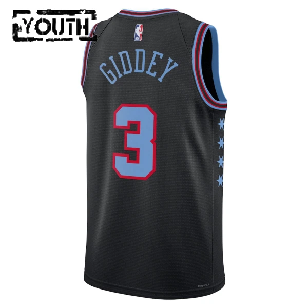 Nike Dječji Dres Chicago Bulls Josh Giddey City Edition 2025/26 Swingman Crna