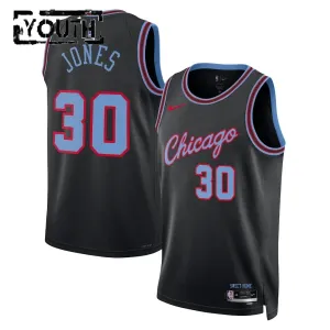 Nike Dječji Dres Chicago Bulls Tre Jones City Edition 2025/26 Swingman Crna