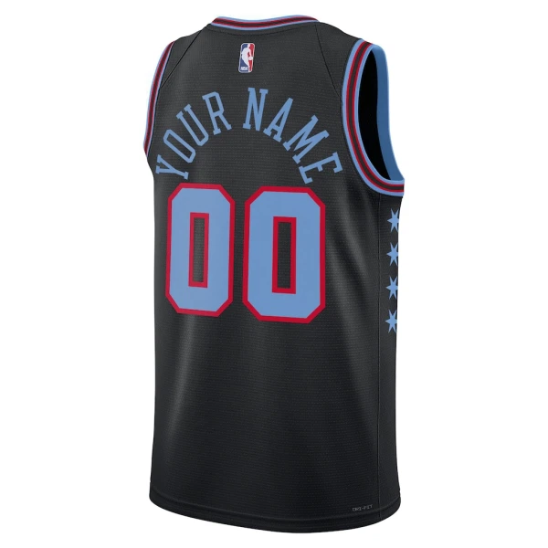 Nike Muški Dres Chicago Bulls Personalizacija City Edition 2025/26 Swingman Crna