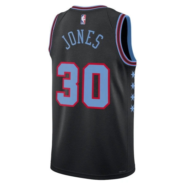 Nike Muški Dres Chicago Bulls Tre Jones City Edition 2025/26 Swingman Crna