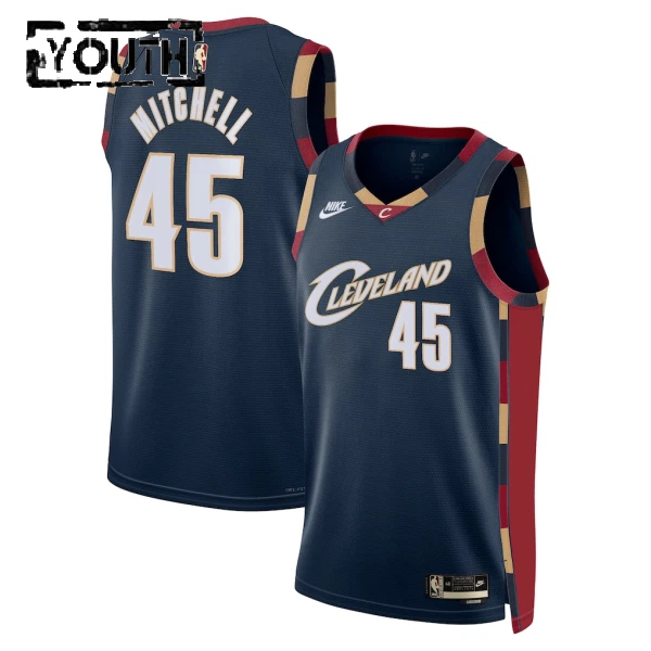 Nike Dječji Dres Cleveland Cavaliers Donovan Mitchell Classic Edition 2025/26 Swingman Navy