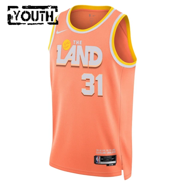 Nike Dječji Dres Cleveland Cavaliers Jarrett Allen City Edition 2025/26 Swingman NarančAsto