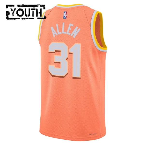 Nike Dječji Dres Cleveland Cavaliers Jarrett Allen City Edition 2025/26 Swingman NarančAsto