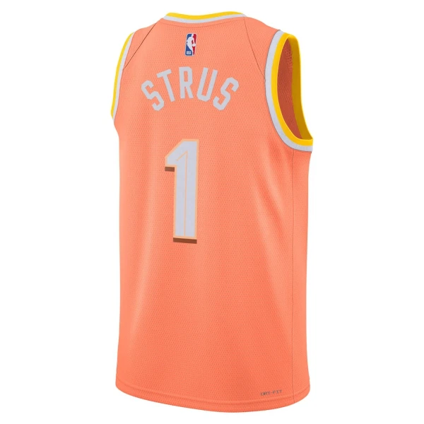 Nike Muški Dres Cleveland Cavaliers Max Strus City Edition 2025/26 Swingman NarančAsto