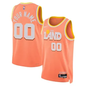 Nike Muški Dres Cleveland Cavaliers Personalizacija City Edition 2025/26 Swingman NarančAsto