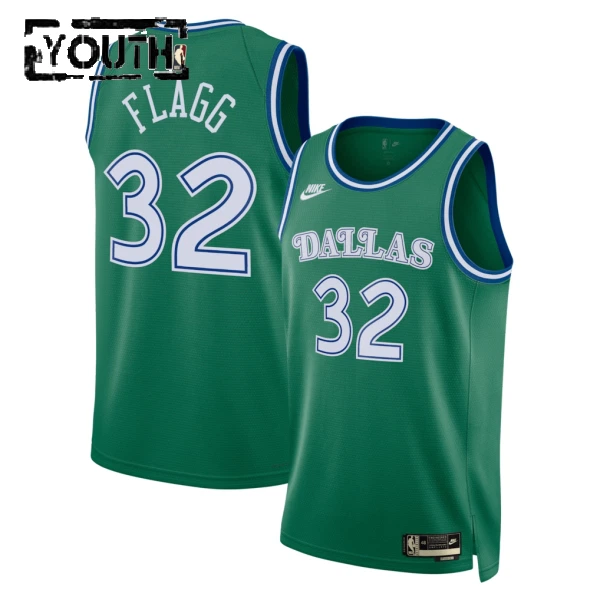 Nike Dječji Dres Dallas Mavericks Cooper Flagg Classic Edition 2025/26 Swingman Zelena