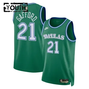 Nike Dječji Dres Dallas Mavericks Daniel Gafford Classic Edition 2025/26 Swingman Zelena