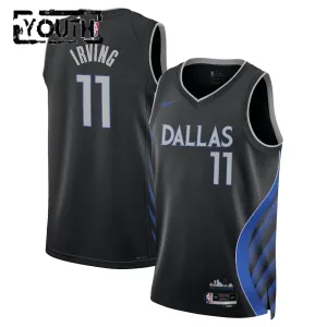 Nike Dječji Dres Dallas Mavericks Kyrie Irving City Edition 2025/26 Swingman Crna