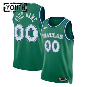 Nike Dječji Dres Dallas Mavericks Personalizacija Classic Edition 2025/26 Swingman Zelena