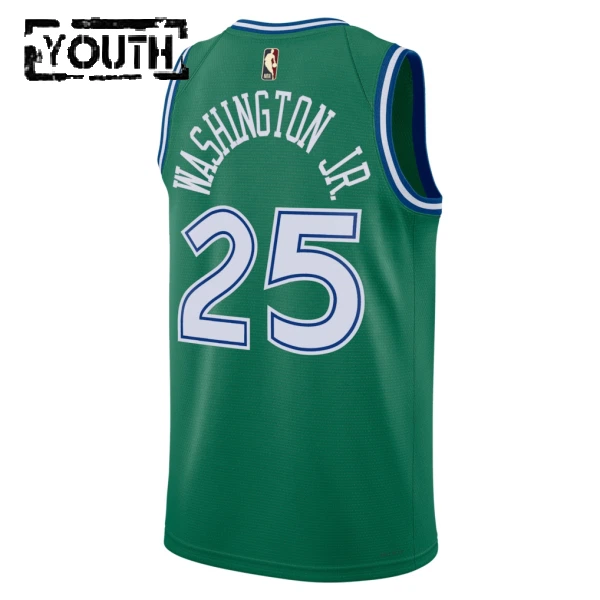 Nike Dječji Dres Dallas Mavericks Washington JR Classic Edition 2025/26 Swingman Zelena