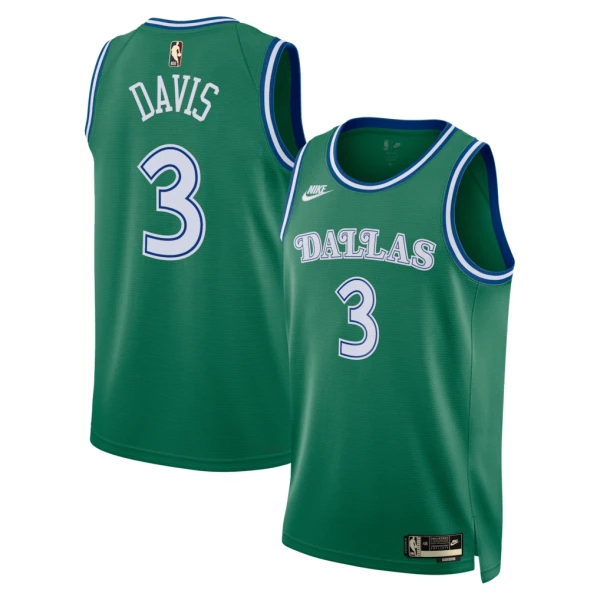 Nike Muški Dres Dallas Mavericks Anthony Davis Classic Edition 2025/26 Swingman Zelena