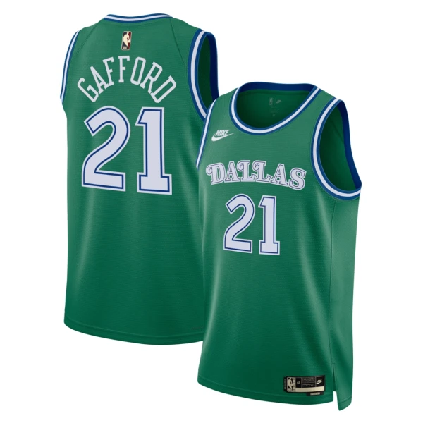 Nike Muški Dres Dallas Mavericks Daniel Gafford Classic Edition 2025/26 Swingman Zelena