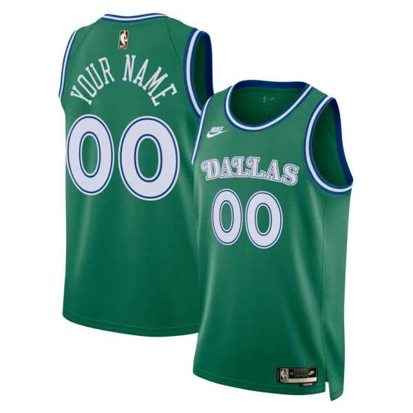 Nike Muški Dres Dallas Mavericks Personalizacija Classic Edition 2025/26 Swingman Zelena