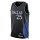 Nike Muški Dres Dallas Mavericks Washington JR City Edition 2025/26 Swingman Crna