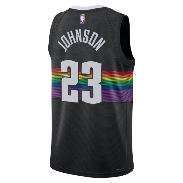 Nike Muški Dres Denver Nuggets Cameron Johnson City Edition 2025/26 Swingman Crna