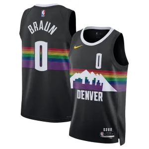 Nike Muški Dres Denver Nuggets Christian Braun City Edition 2025/26 Swingman Crna