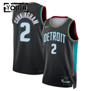 Nike Dječji Dres Detroit Pistons Cade Cunningham City Edition 2025/26 Swingman Crna