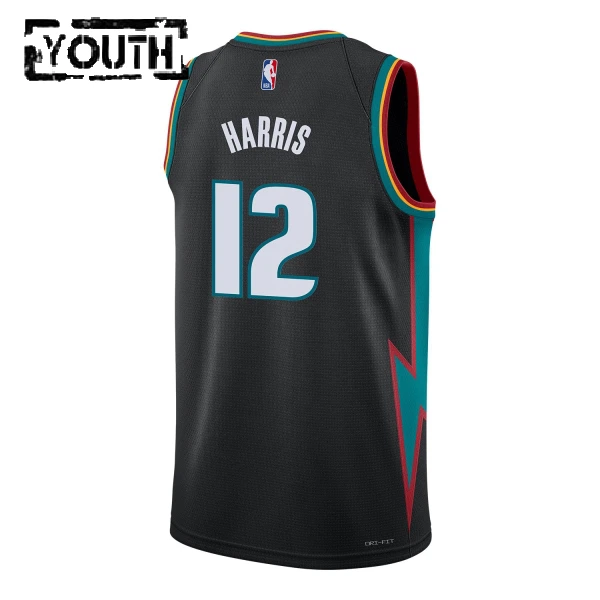 Nike Dječji Dres Detroit Pistons Tobias Harris City Edition 2025/26 Swingman Crna